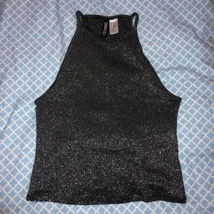 Sparkly/Glittery Crop Top
